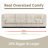 Myrhn Modular Sectional,  4-Seater Contemporary Sleeper Bed with Solid Wood Base-2014147028
