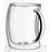 JoyJolt Caleo Double Wall Latte Glasses, 13.5oz.