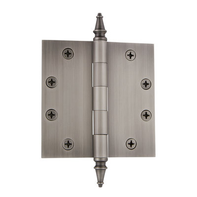 4.5'' x 4.5'' Brass Butt Bearing Hinge