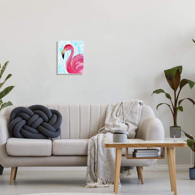 Peinture d'oiseau Shab, Plaque murale, H 10 po x l 15 po