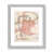Silver Matted Picture Framed