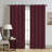 Blackout Velvet Thermal Rod Pocket/Back Tab Single Curtain Panel-72385534-72385546