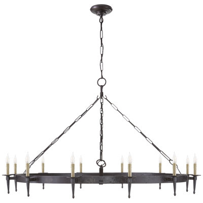 Ralph Lauren Branson 12 Light Chandelier