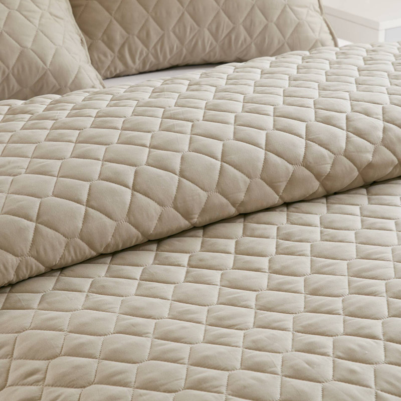Ensemble d'édredon doux et confortable, King Duvet Cover + 9 Additional Pieces, Champagne