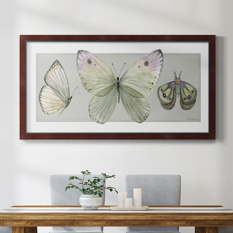 «Pretty Insectes II», reproduction d'un seul cadre photo sur toile, H 25 po x l 45 po x P 1 po