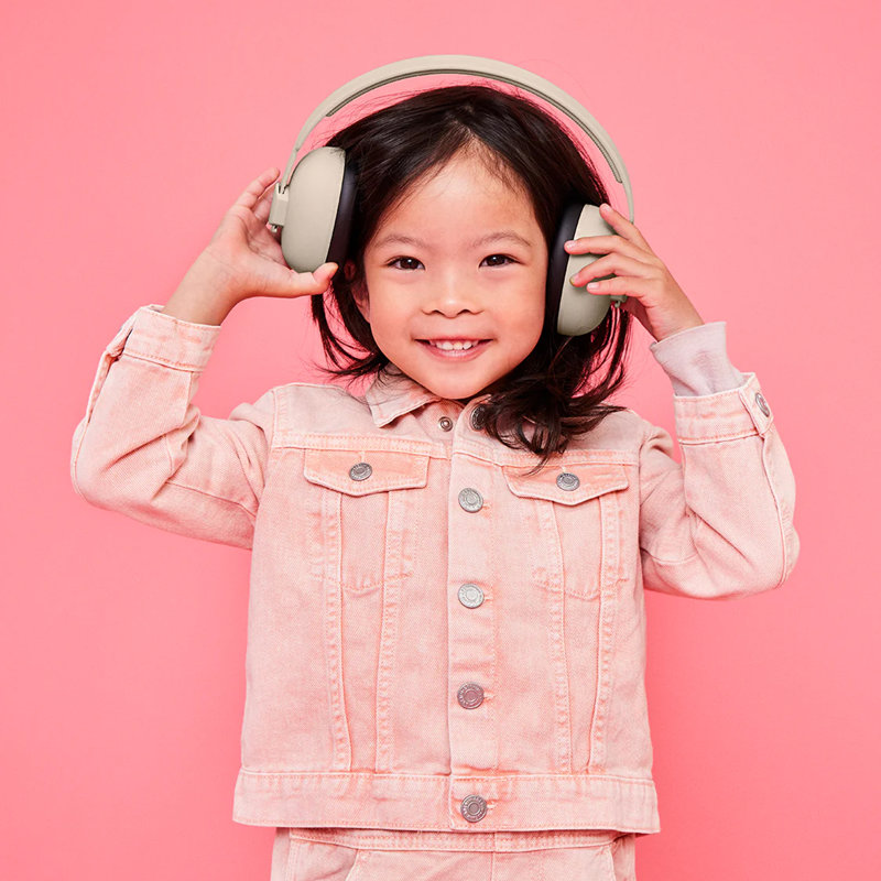  Hush Kids Protective Earmuffs - Ivory Sand