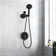 High Dual Shower Head With Pause Function - Spray Holes Abs Rain Handheld For Cleaning