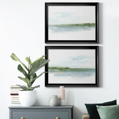 " Green Ribbon Coast I " 2 - Pieces