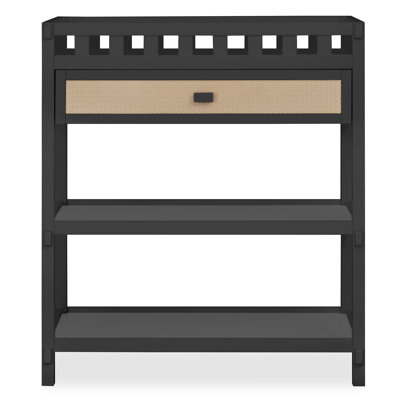 Dream On Me Doula Changing Table In Matte, Jpma Certified, With Two Spacious Storage Shelves