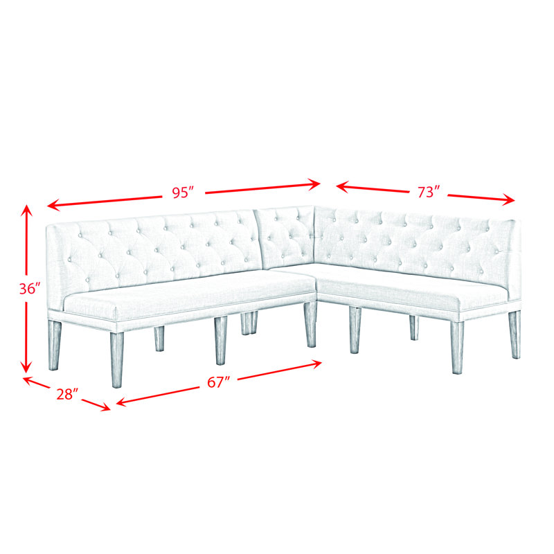 Spady 2 - Piece Upholstered Sectional