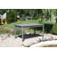 Ardilla Rectangular Pine Outdoor Dining Table , 195.58cm cm W 342.9cm cm D-93558026