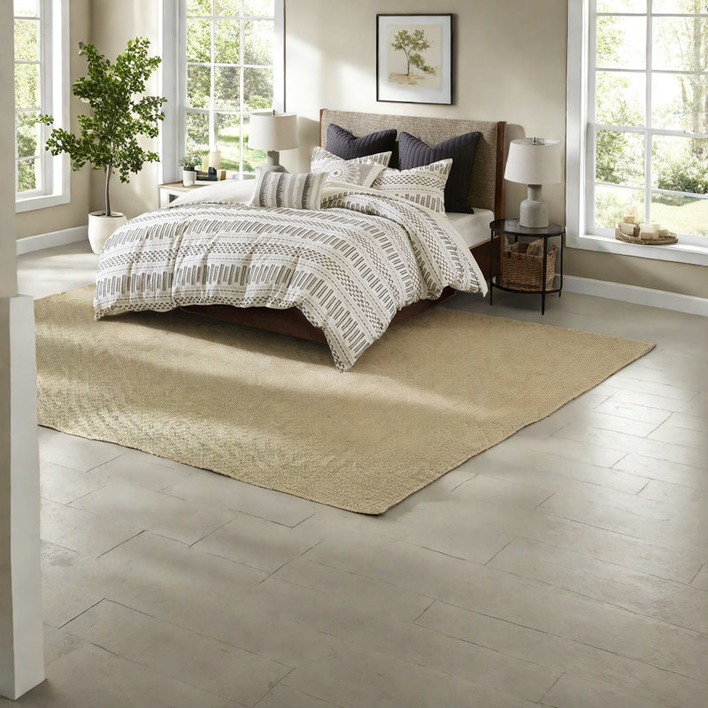 Ensembles de literie confortables en jacquard de coton, style maison de campagne pour la maison