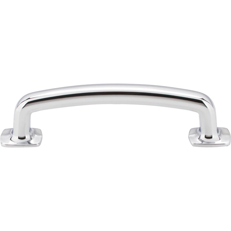 Belcastel I Bar Pull, Polished Chrome, 3 3/4"