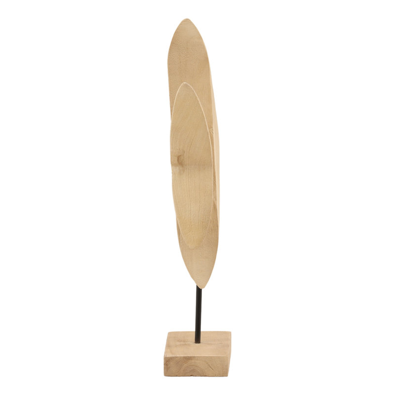 Pacifica Sculpture Natural Brown, 20.3" H x 11" W x 4" D