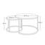 Harsho Frame Coffee Table-67493481-67493482