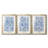 WM MORRIS Series DXC  -Custom Framed  Premium Print W Matt - 3 Pieces-205863981-205863980