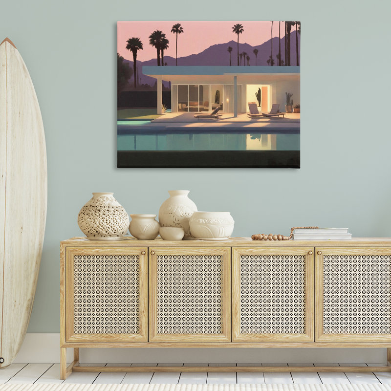 «Summer Pool Reflection» par Noah Bay, H 36 po x l 48 po