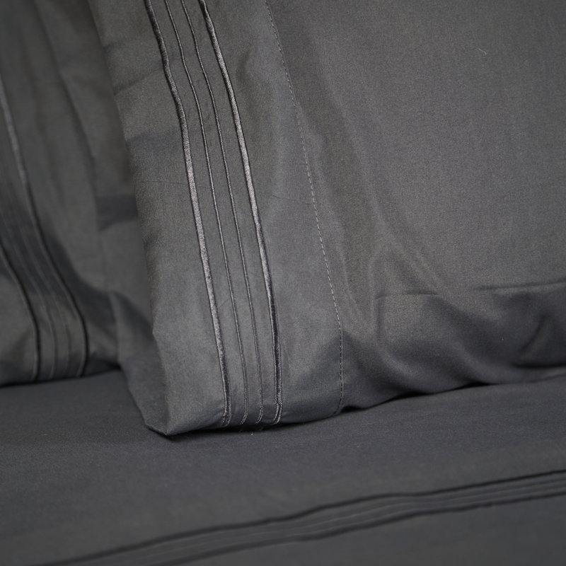 Microfiber Polyester - Set of 2, Gray