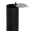 Symple Stuff Portable Charcoal Gas Grill with Side Burner