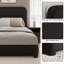 Ensemble de lit plateforme tapissier 3 pièces Bensu Boucle-2124061834-2124061838