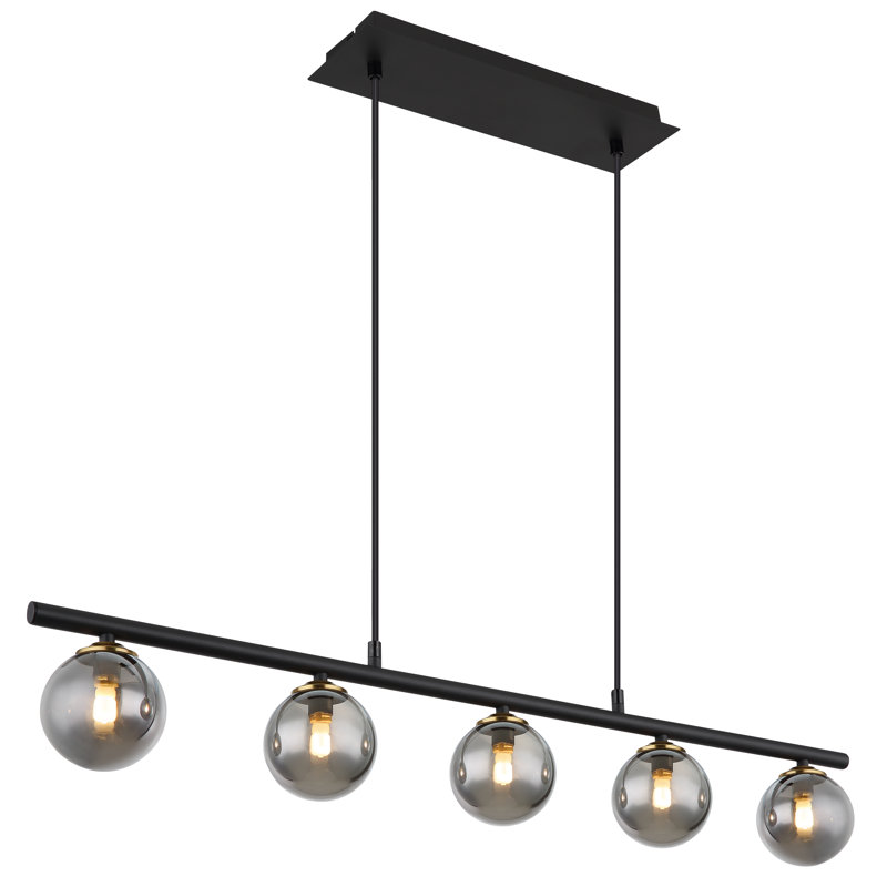 5 - Light Matte Black Pendant