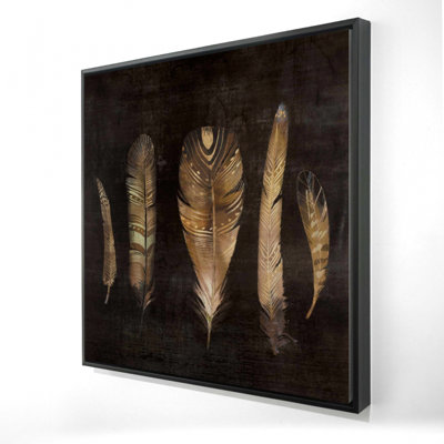 " Brown Feather Set "