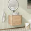 Meuble-lavabo mural 24 po avec comptoir en quartz