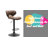 Galilea Swivel Upholstered Adjustable Height Counter Stool