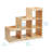 ECR4Kids 3-2-1 Double-Sided Cube Storage Organizer, Classroom Furniture-125408019