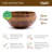17 oz. Zigzag Coconut Dessert Bowl