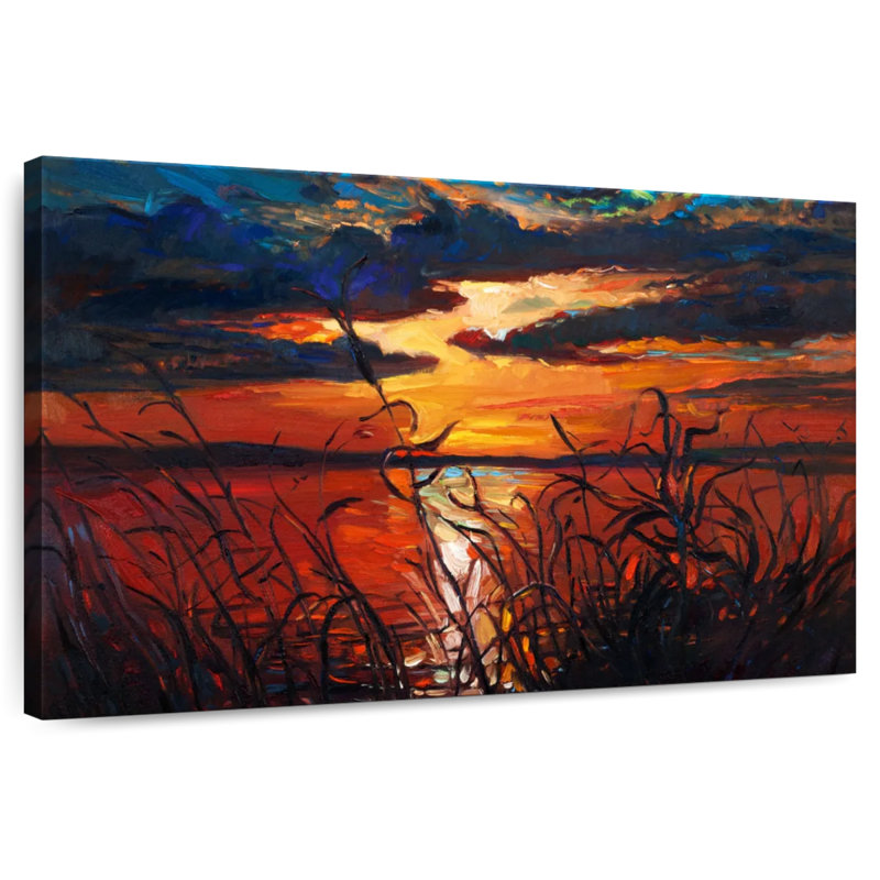 Gillard Dark Sunset, 32" H x 48" W