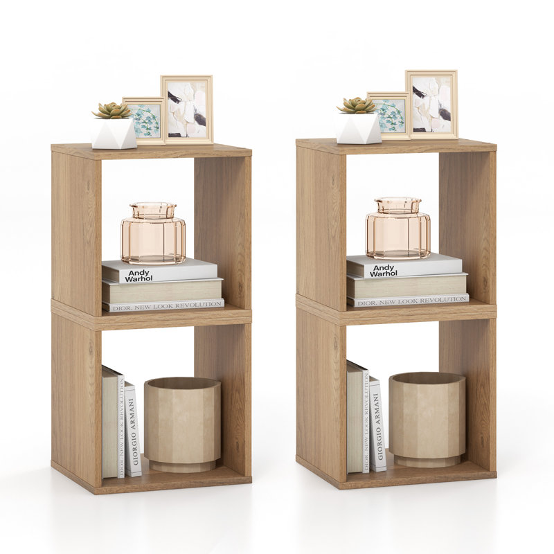 Myliyah 38cm H x 38cm W Standard Bookcase