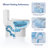 Tucson 26" Depth 1.1/1.6 GPF Siphonic Jet Dual Flush Elongated Compact One-Piece Toilet (Seat Included)