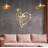 Metal Notes and Heart Wall Art, When words fail music speaks, Metal Wall Decor for Musician Gift-2138441674-2138441677
