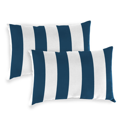 20" x 14" Outdoor Lumbar Throw Pillow (Set of 2)