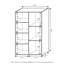 Gonzales 41.7" H x 19.5" W Standard Bookcase-23545200-114510591