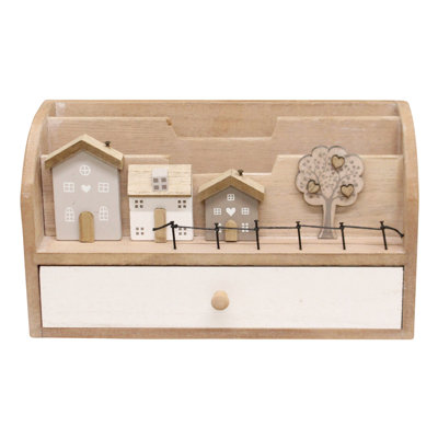 Wood Desk Organiser