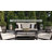 Martha Stewart Bedford All-Weather Bar Height Patio Set With 35.5" Square Slat Top Table And 2 Stools-124405088-124405091-124405092