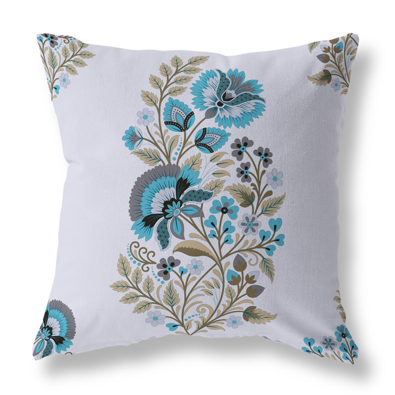 Buti Burst intérieur / extérieur 16 x 16, Carré 20 po, Bleu / bleu sarcelle