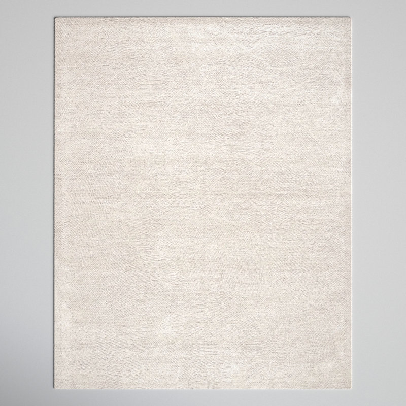 Tapis naturel / ivoire Airan, Rectangle 8 pi x 10 pi