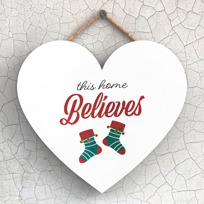Christmas Decorative Accent, 16cm H x 17cm W x 0.9cm D