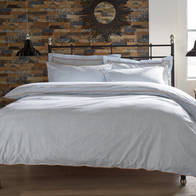 Latitude Run Indiana Cotton Floral Duvet Cover Set with Pillowcases