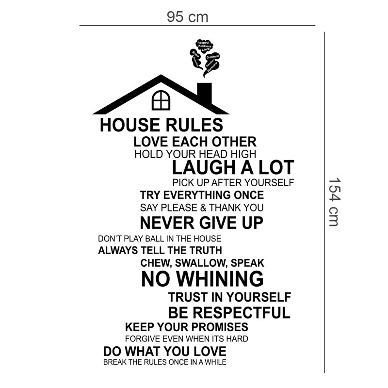 Non-Wall Damaging Wall Decal