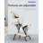 Faux Leather Massage Chair-50749135