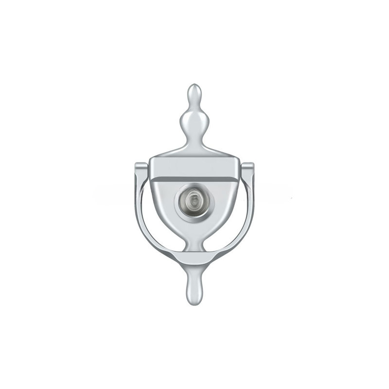Door Knocker, Polished Chrome