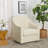 30" Wide Upholstered Swivel Nursery Glider Armchair-1027265464