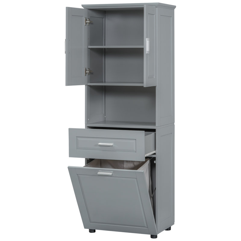 Suphi Freestanding Bathroom Cabinet, Gray
