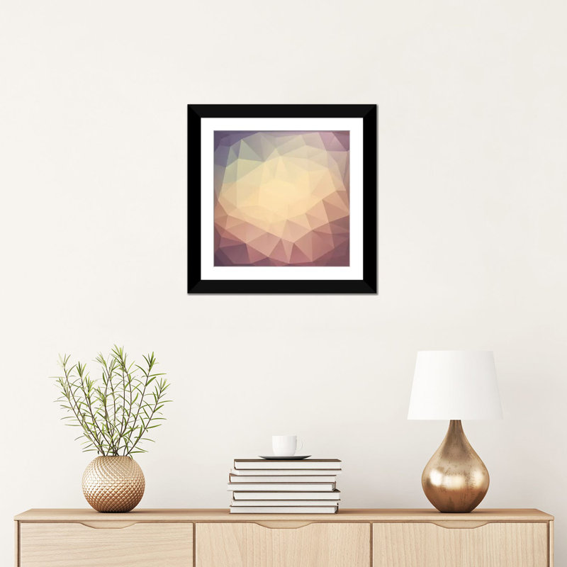 « evanesce », reproduction d’impression sur toile tendue, H 16 po x l 16 po x P 1 po, Papier d'art encadré noir, Blanc