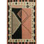 Tapis oriental kilim en laine à tissage plat 8 x 10