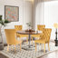 Chaises de salle à manger, chaise de salle à manger rembourrée haut de gamme avec anneau clouté-531111163-511006596-511006619